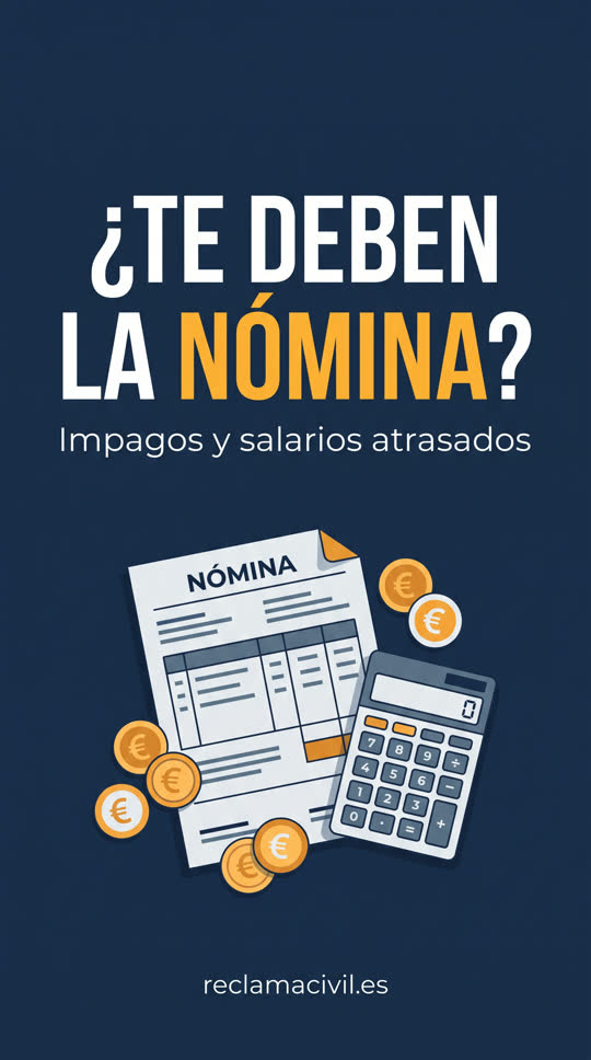 ¿Te deben la nómina? Impagos y salarios atrasados